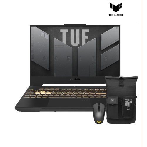 ASUS  TUF A15 |​ FA507NV-LP119W-GRAY ( AMD R5-7535HS/16GB/512GB PCIE/RTX4060-8GB/15.6"FHD-144HZ/Win 11 )